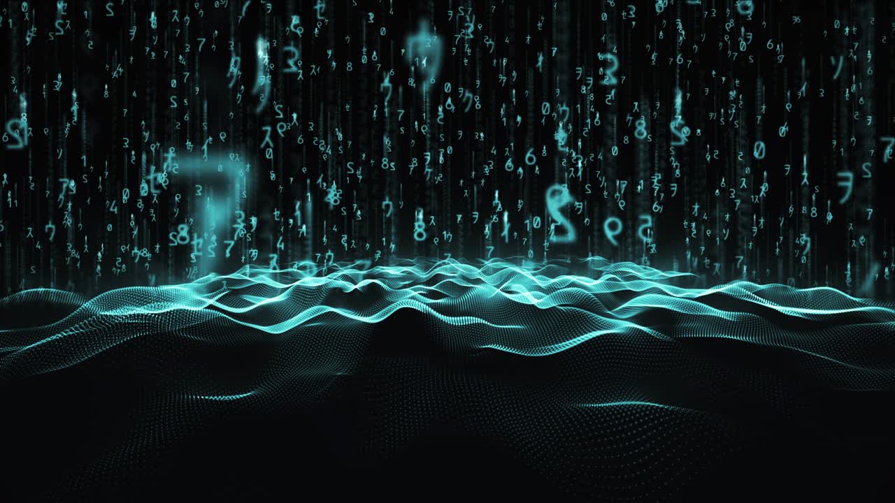 Technology digital background