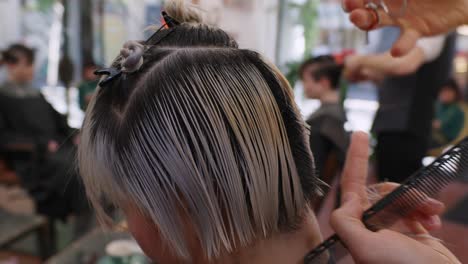 a haircut