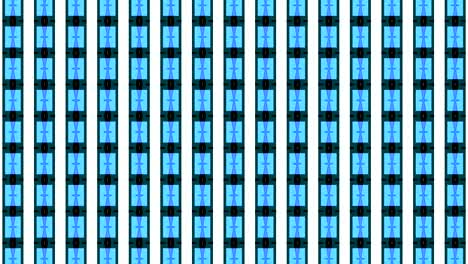 dos patrones gráficos 2d que se mezclan para crear efectos multicolores.