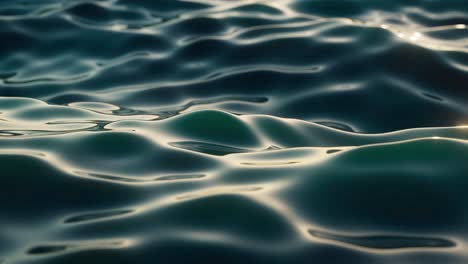 belles vagues sur la surface de l'eau abstraite bleue sans soudure