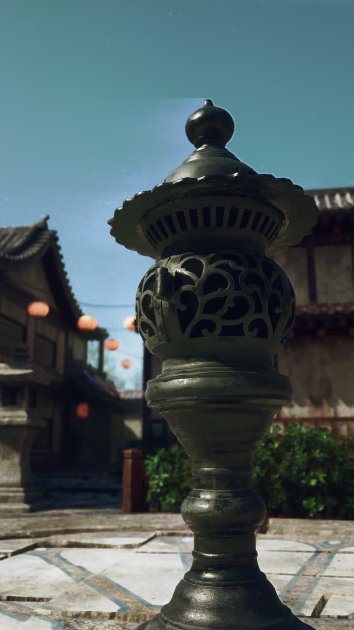 전통적인 중국 랜턴