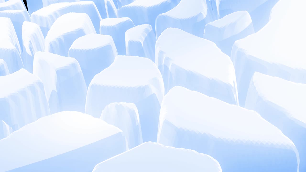 스타일리시 블루 화이트 크리에이티브 추상 저 폴리 배경 4k 추상 파동 패턴 루프로 표면을 이동 부드러운 부드러운 무 애니메이션 간단한 미니멀 기하학 bg