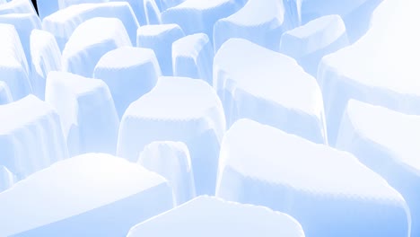 스타일리시 블루 화이트 크리에이티브 추상 저 폴리 배경 4k 추상 파동 패턴 루프로 표면을 이동 부드러운 부드러운 무 애니메이션 간단한 미니멀 기하학 bg