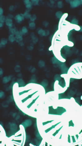 abstract dna helix background