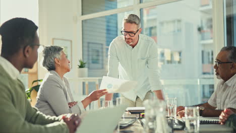 planificación, discusión y liderazgo con las empresas
