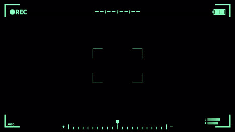 Camera frame REC animated overlay.  1080p - 30 fps - Alpha Channel (4)