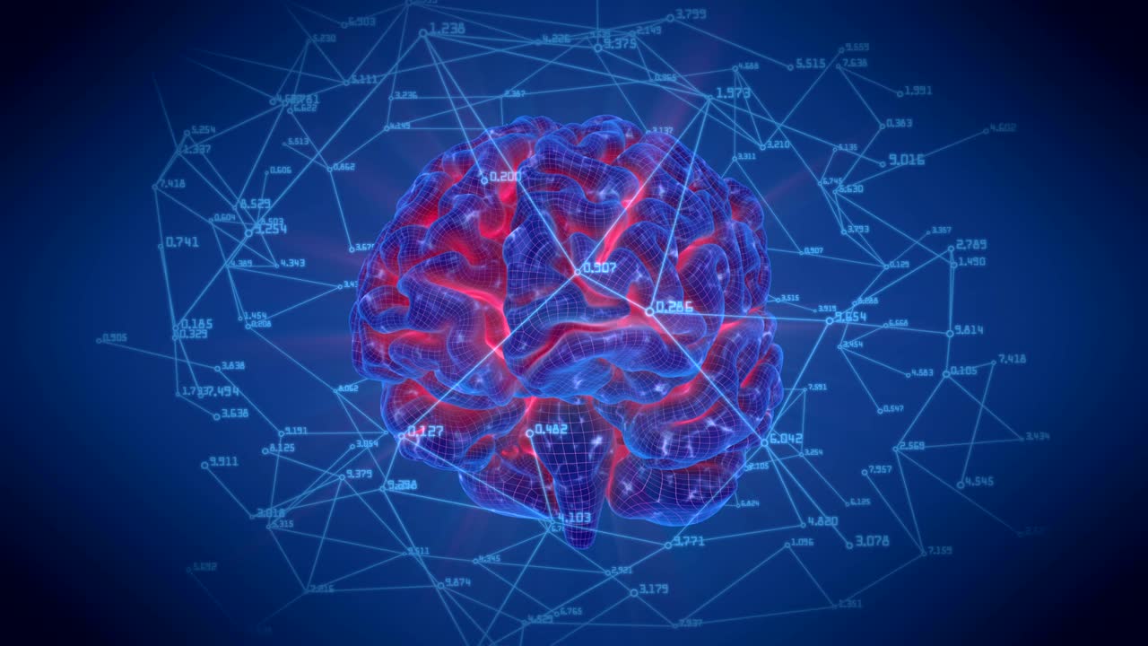rotation des gehirnnetzwerks