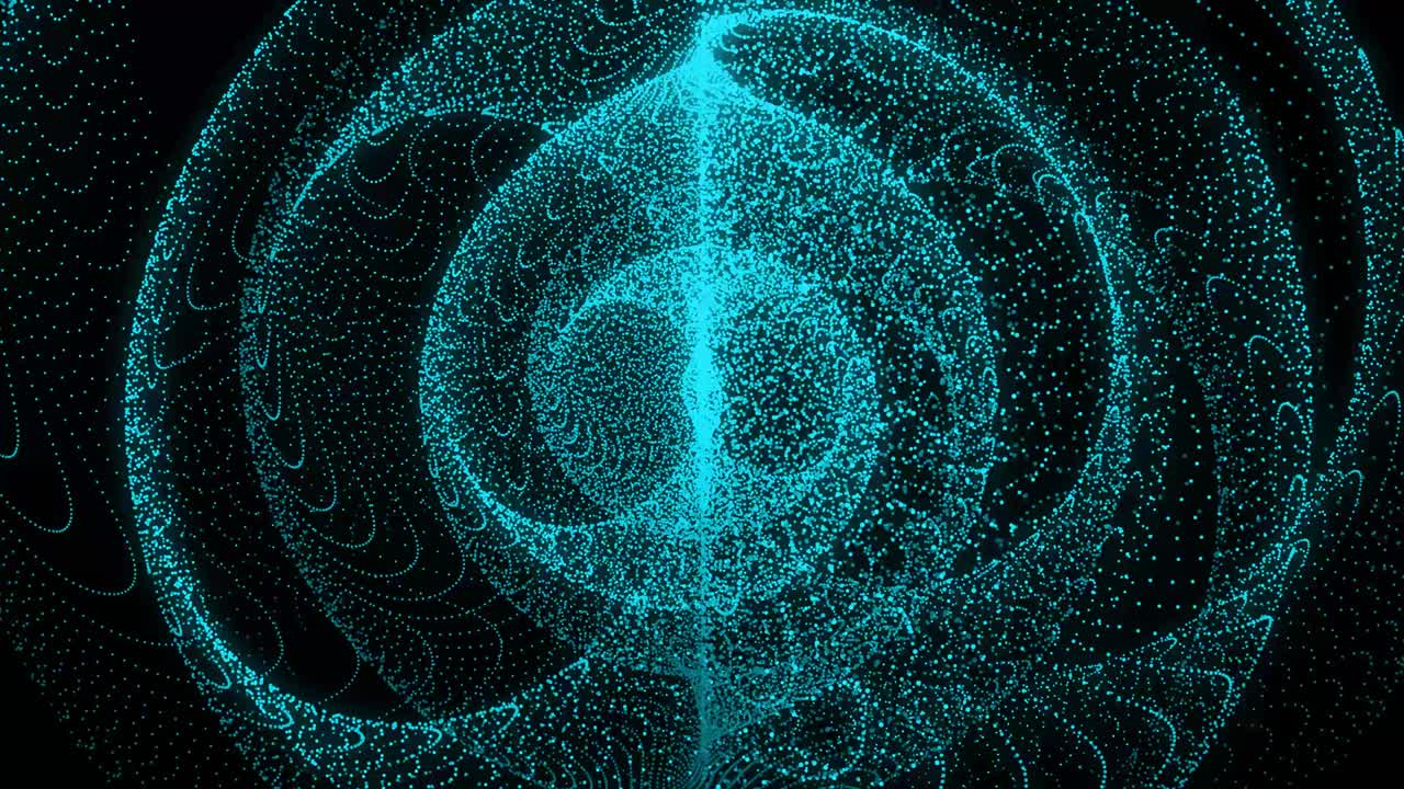 Light blue color Dot Shape Pattern animation motion graphics