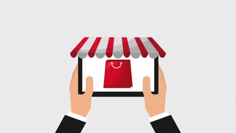 relacionado con las compras en línea