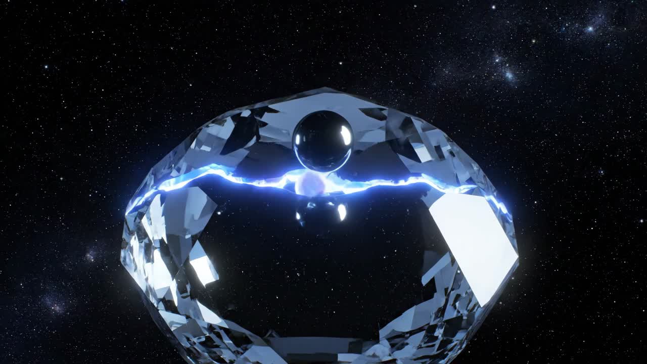 Sword in a Diamond in Space