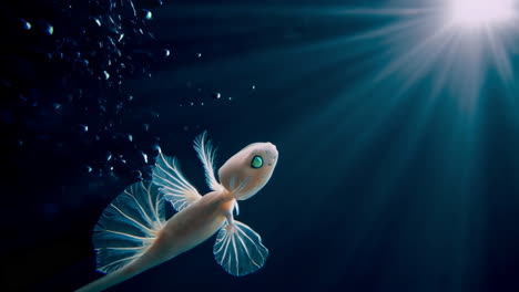 ethereal underwater beings
