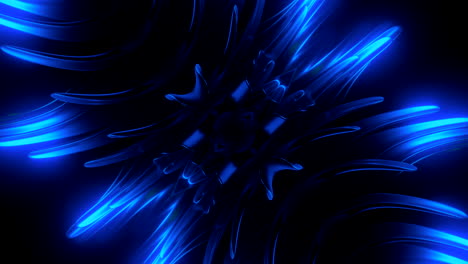 patrón azul brillante abstracto