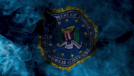 waving the federal bureau of investigation flag