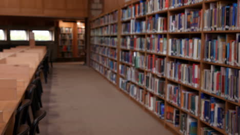 empty library