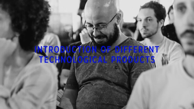 Technology Presentation with People