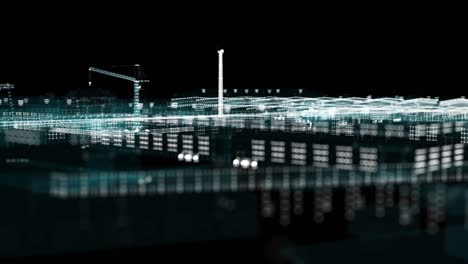 concepto de tecnología industrial. industria 4.0