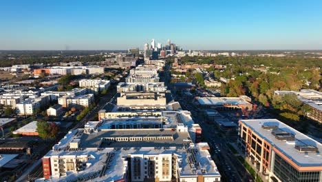 charlotte, north carolina from the south end