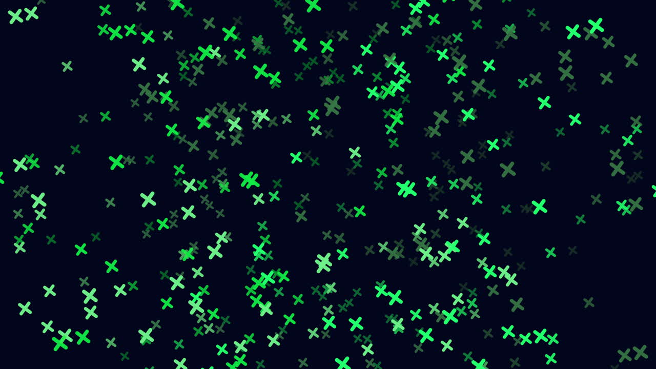 어두운 배경에 반이는 초록색 별들의 원형 배열은 신비로운 분위기를 만니다.