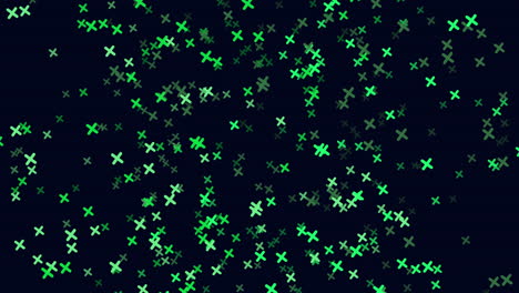 Circular-array-of-glowing-green-stars-on-a-dark-background-creates-a-mystical-ambiance