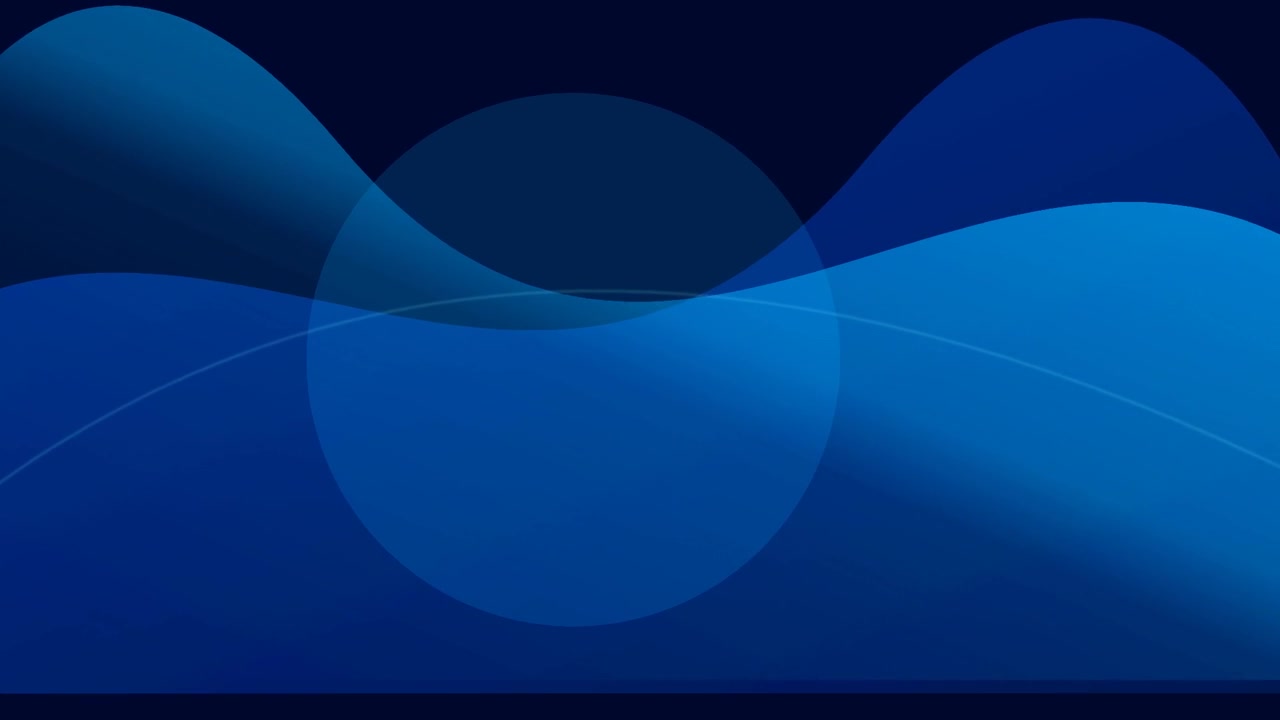 Abstract Blue Wave Motion Background