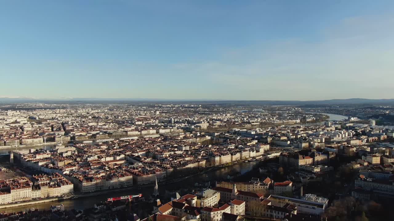 vista aérea de edificios en francia
