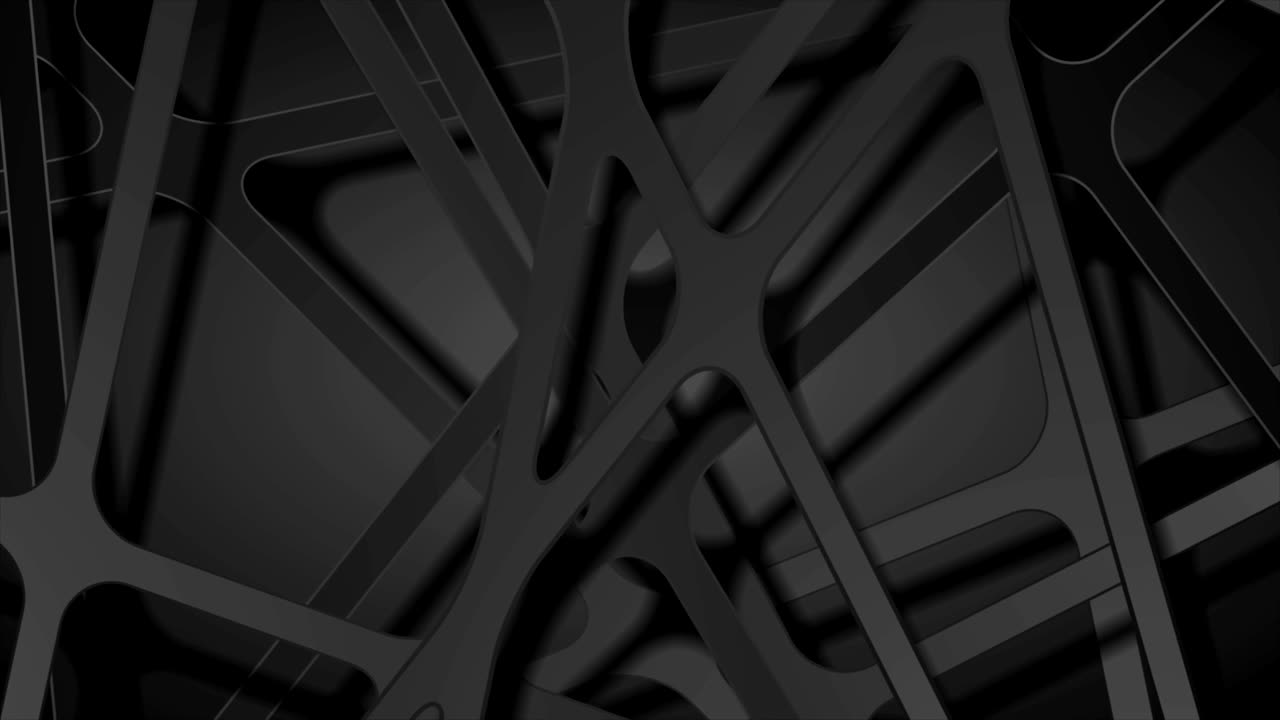 черные абстрактные технические полосы видео анимация