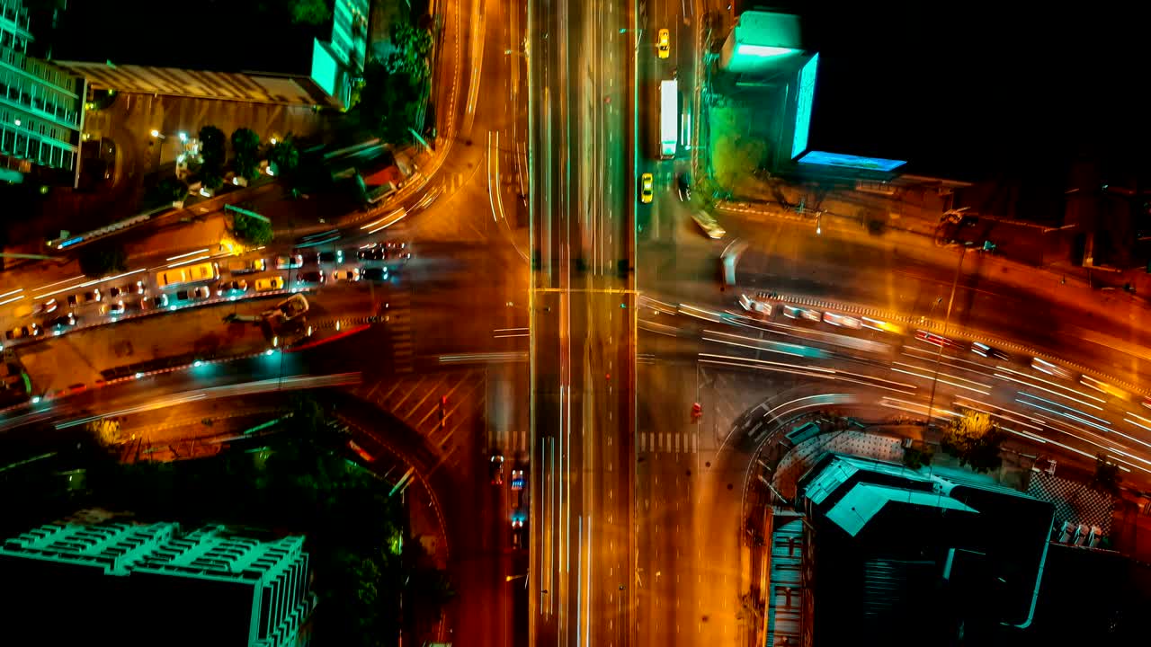 타임 스 고속도로  뷰, 고속도로 상단 뷰, 도로 교통 태국에서 중요한 인프라