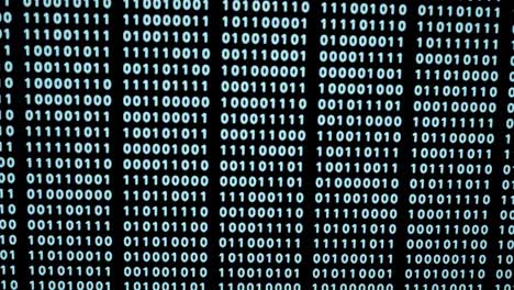 binary code big data scroll up code blue