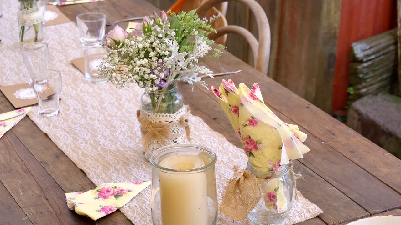 снимок места проведения свадебного торжества