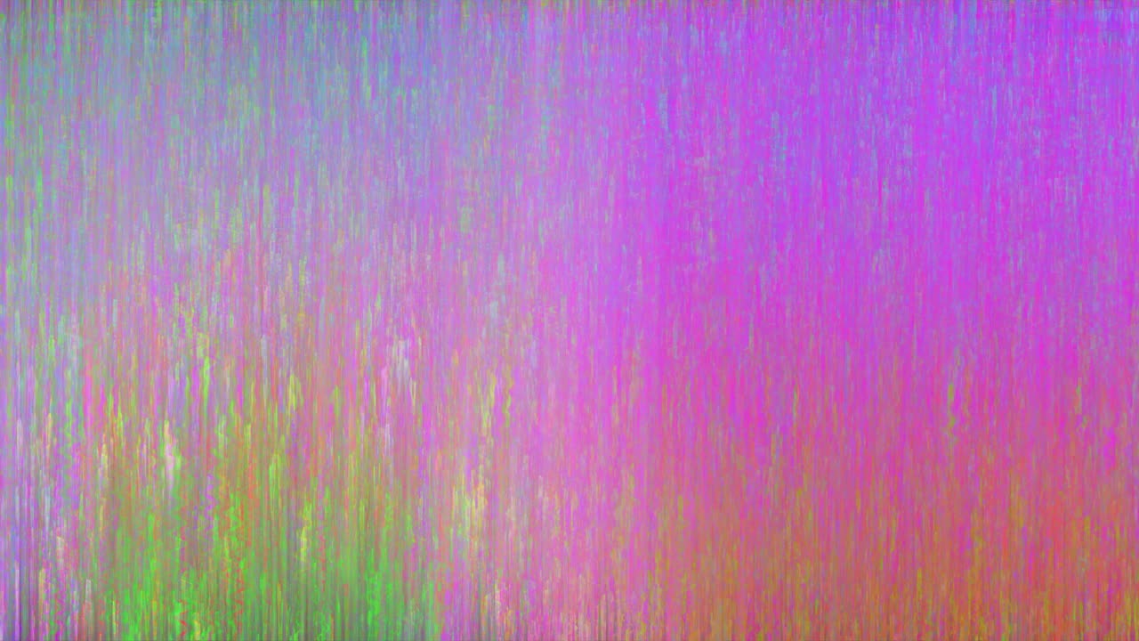 글리치 아트 추상