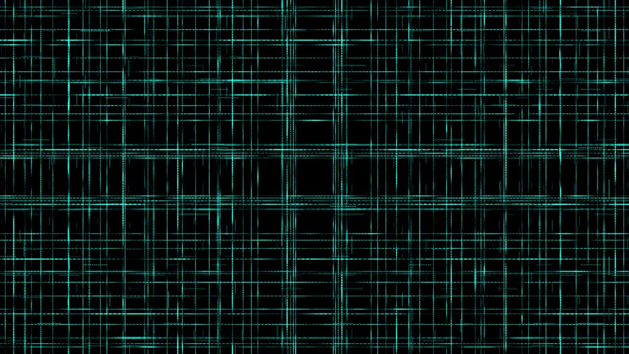 추상적인 입자 미래의 선 점 박이는 애니메이션