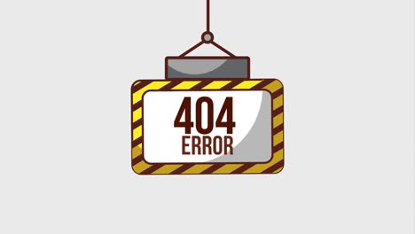 404 error page animation