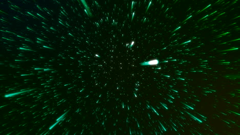 fondo de hiperespacio estrellado abstracto