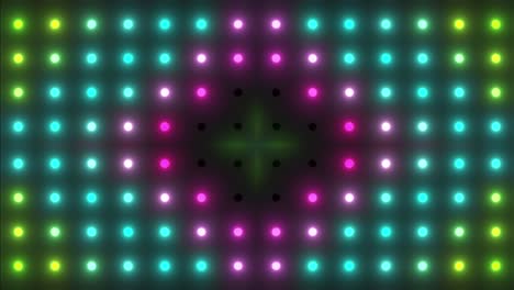 abstract colorful led lights pattern