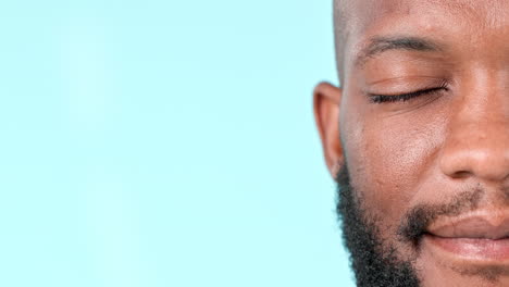 dental, smile and man with teeth whitening