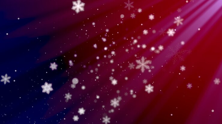 godt nytår og god jul med klokker og snefnug 5