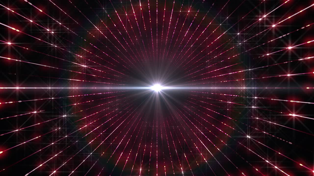 iluminación brillo túnel de neón espacio estrellas partículas luz led fondo abstracto