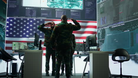 US-soldiers-in-a-high-tech-command-center-protecting-classified-information