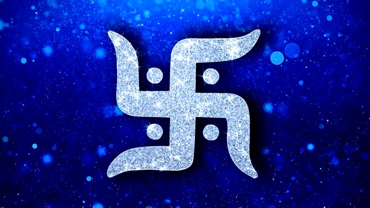 Icona elemento svastica Diwali