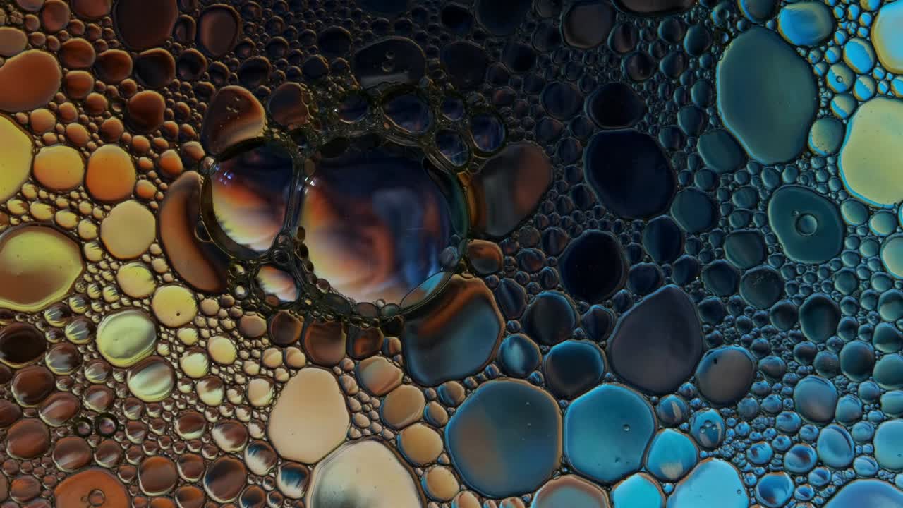 Abstract background with colorful gradient colors.