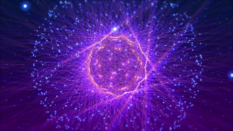 experiencia de luz matricial en el espacio