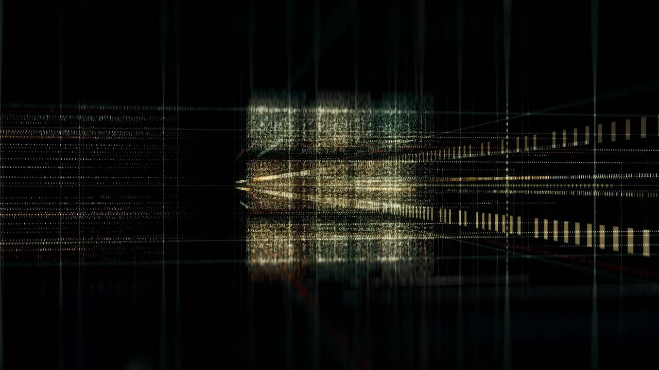 Abstract Digital Art - Data Visualization