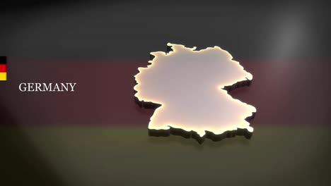 3d animated map of germany