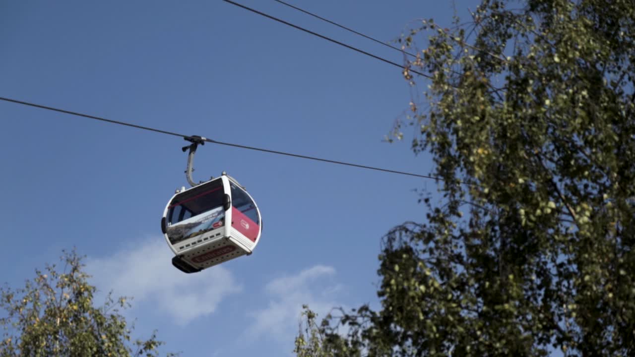 Cable Car in the City