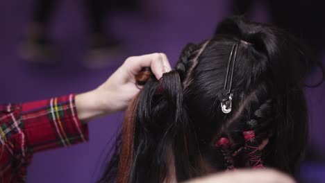 hair braiding tutorial:  creating a stunning updo