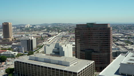 los angeles view from city hall sightseeing