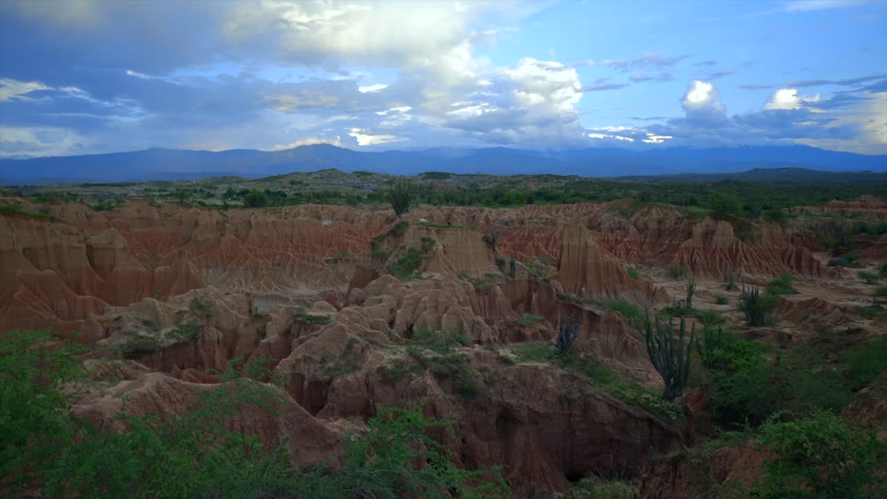 Dry tropical forest Tatacoa red desert Colombia nature landscape South America