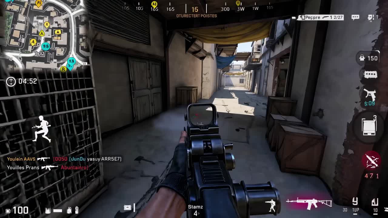 cs:go 게임 플레이 - 도시 거리 전투