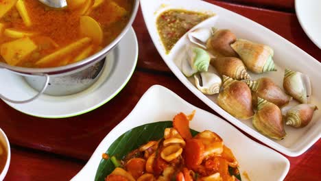 thai seafood dishes