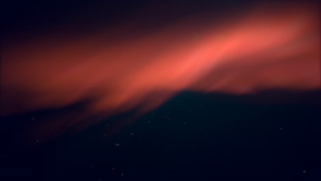 a red swirly background